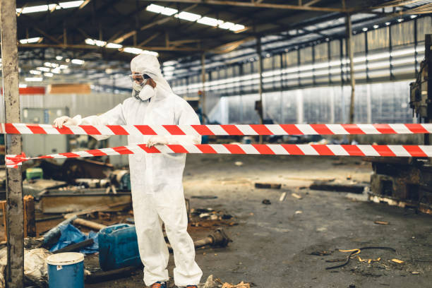 Professional Unattended Death Cleanup technician working in Weston, MO